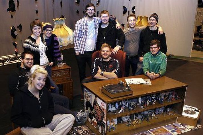 Nemendur í Kvikmyndaskóla Íslands. Myndin er úr safni.