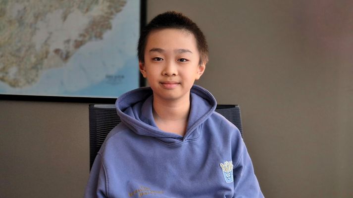 Zixiao Xu, sem er kallaður Xiaoma er ellefu ára gamall og verður tólf ára í maí.