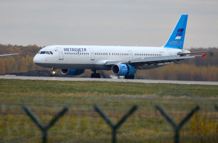 Vélin var af gerðinni Airbus 321.