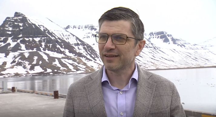 Jón Páll Hreinsson, bæjarstjóri Bolungarvíkurkaupstaðar, segir gaman að tala um uppbygginguna á Vestfjörðum. 