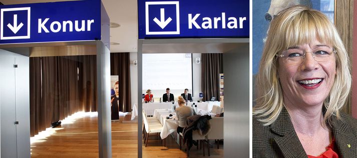 Vigdís segir að það sem skipti máli að greina niður sé hvort að karlar sitji frekar í launuðum nefndum og konur séu frekar látnar í ólaunaðar nefndir.  Þær bætist ofan á vinnuna sem konurnar sinna á hefðbundnum vinnutíma.
