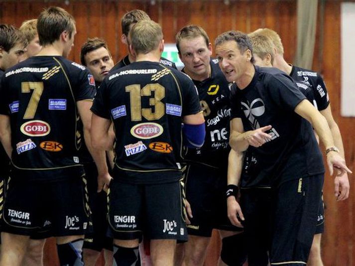 Atli Hilmarsson er í kunnuglegri stöðu.