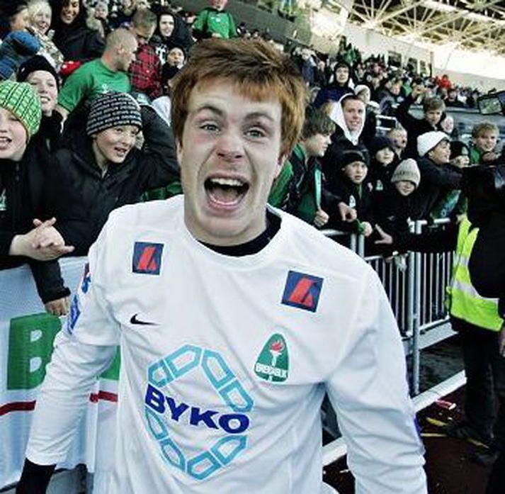 Guðmundur Pétursson varð bikarmeistari með Breiðabliki í fyrra.