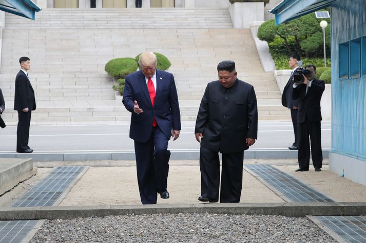 Norður-Kórea hefur ekki látið verða af skotum sem þessum frá fundi Trump og Kim í júní.