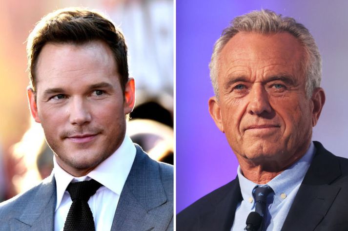 Chris Pratt og Robert Kennedy yngri hittast reglulega í matarboðum Kennedy-fjölskyldunnar.