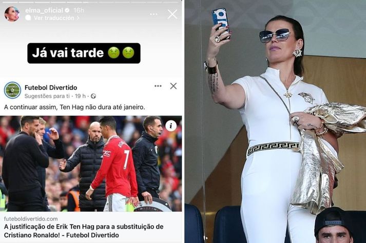 Fjölskylda Cristianos Ronaldo er dugleg að verja sinn mann.