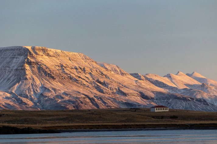 Það verður áfram kalt og hægur vindur næstu daga.