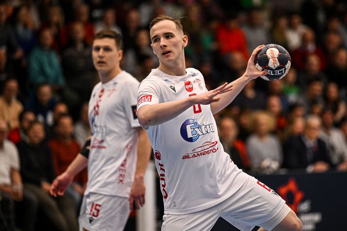 Arnór Snær Óskarsson hleypti heimdraganum 2023 eftir að hafa gert góða hluti með Val, bæði hér heima á Íslandi og í Evrópukeppni.