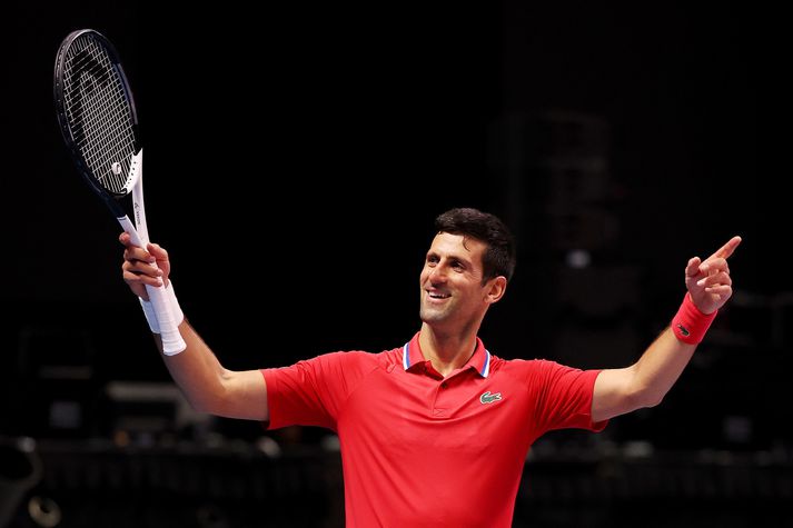 Novak Djokovic er mættur aftur til Ástralíu.