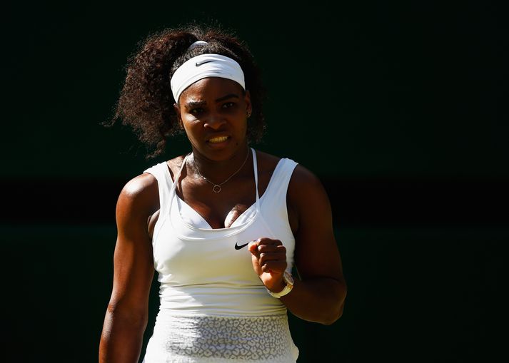 Serena Williams getur unnið sinn 21. risatitil á ferlinum.