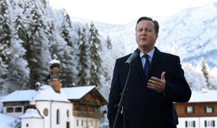 David Cameron, forsætisráðherra Bretlands.