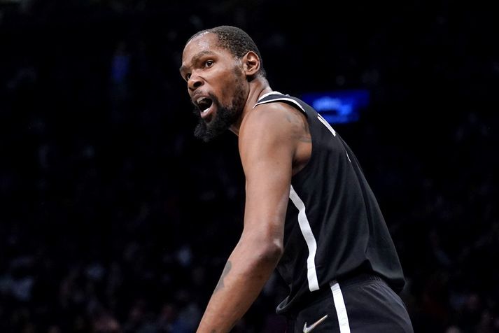 Kevin Durant , leikmaður Brooklyn Nets.