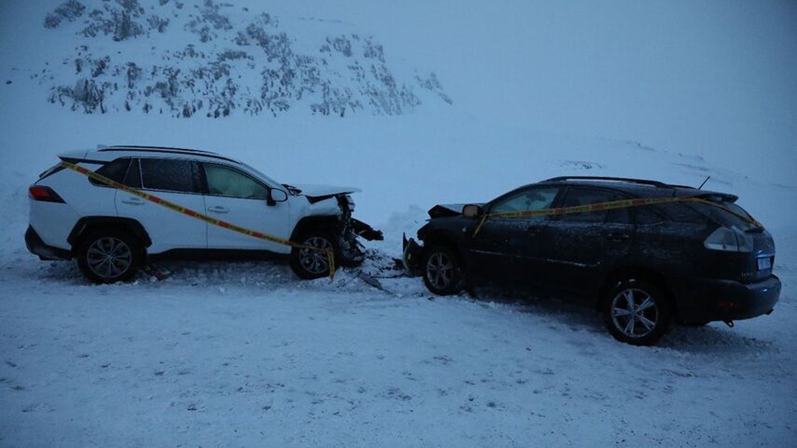 Ók of hratt í hálku þegar bana­slys varð á Fjarðar­heiði