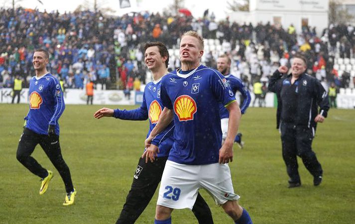 Íslandsmeistari. Daninn Martin Rauschenberg vann titilinn með Stjörnuliðinu í sumar. 