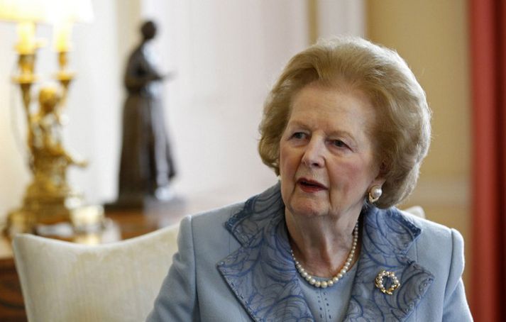 Margaret Thatcher er einn umtalaðasti forsætisráðherra Breta.
