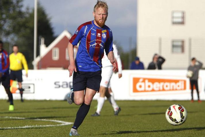 Brynjar Hlöðversson og félagar eru komnir á topp Lengjudeildarinnar.