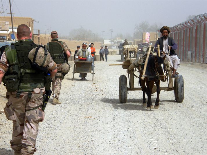 Hermenn í Afganistan.