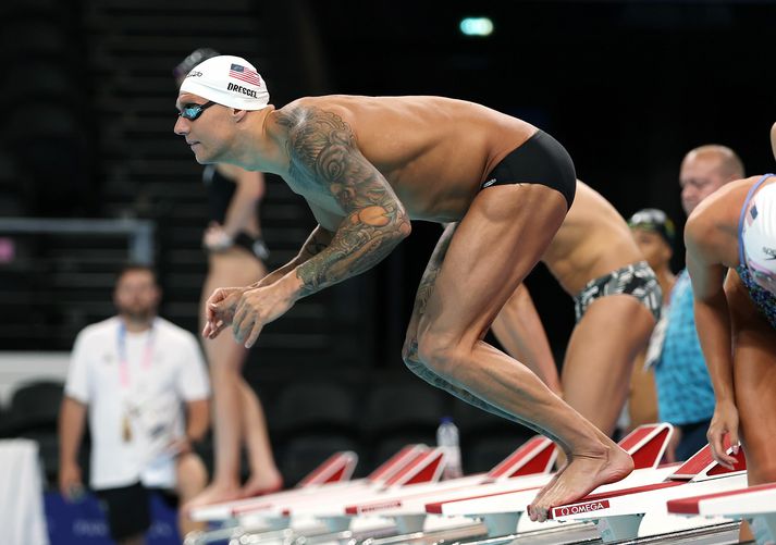 Caeleb Dressel vann fimm gullverðlaun í Rio de Janeiro og tvö í Tókýó.