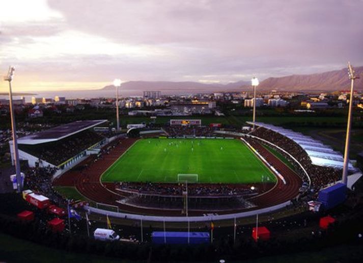 Laugardalsvöllur. Mynd/ Þorkell.