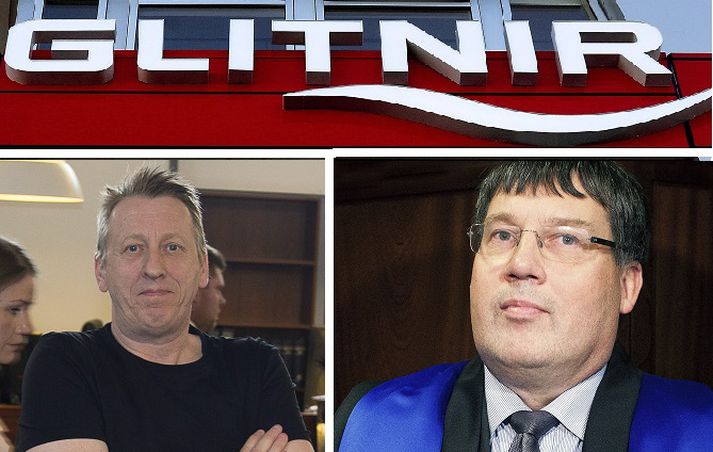 Pálmi Haraldsson (til vinstri) hefur farið fram á að Ólafur Þór Hauksson (til hægri) beri vitni í skaðabótamáli gegn Glitni.