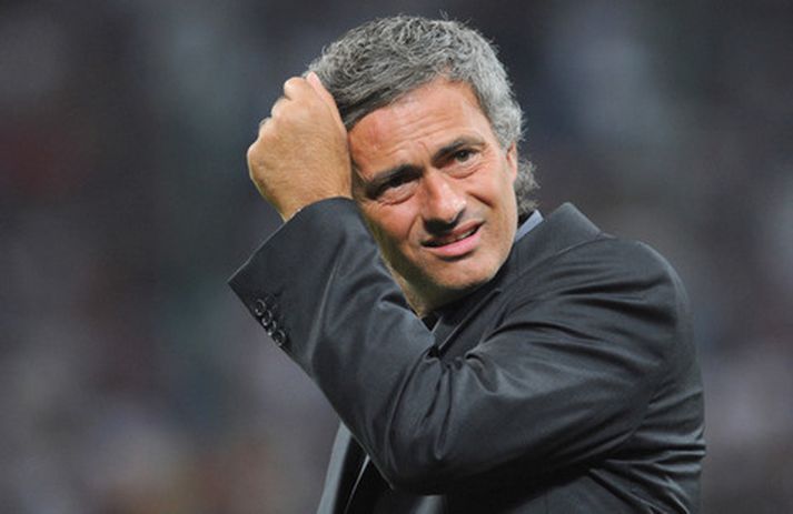 Jose Mourinho, stjóri Inter.