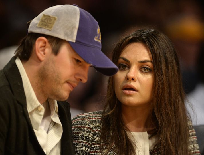 Ashton Kutcher og MIla Kunis.