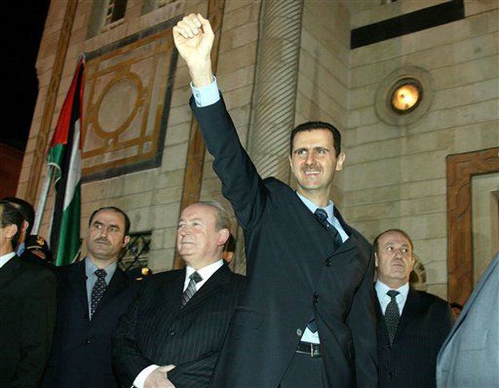 Bashar al-Assad, forseti Sýrlands.