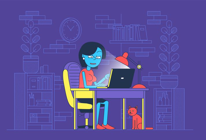 Sumir segjast B-týpur, finnst gott að vaka frameftir og komast jafnvel í sitt besta stuð til að vinna þá. Á meðan aðrir sofna snemma og finnst morgnarnir langbestir til vinnu. Hvort ætli sé betra að vera A eða B týpa?