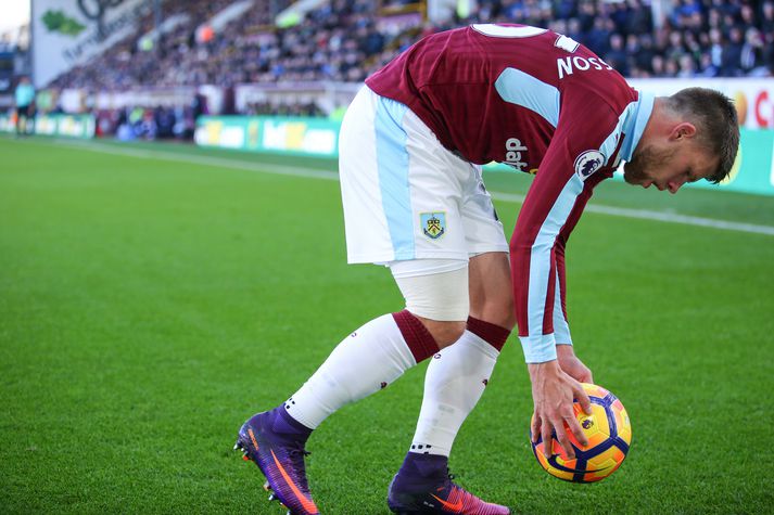 Jóhann Berg Guðmundsson var í byrjunarliði Burnley.