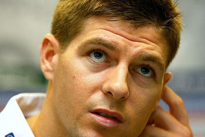 Steven Gerrard, leikmaður Liverpool.