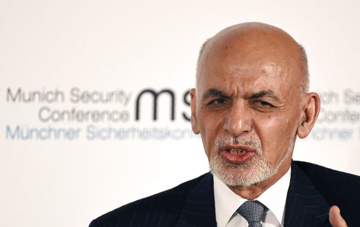Ashraf Ghani var fyrst kjörinn forseti Afganistans í september 2014.