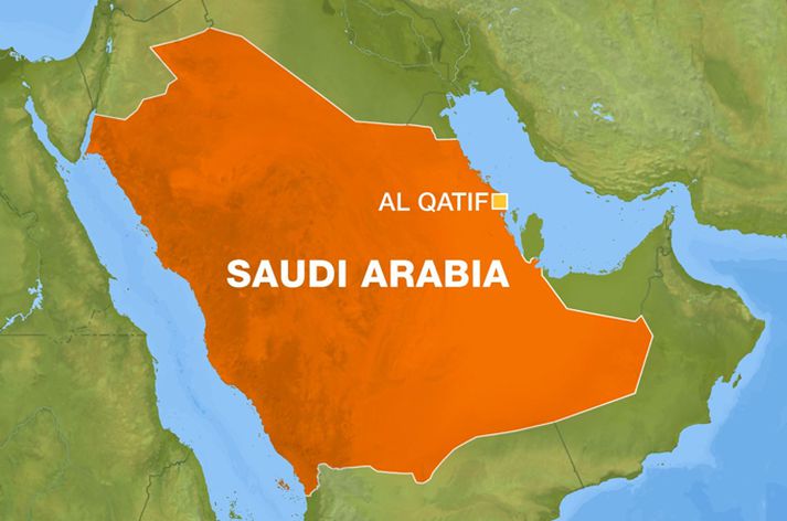 Al Quatif er í austurhluta Sádí Arabíu