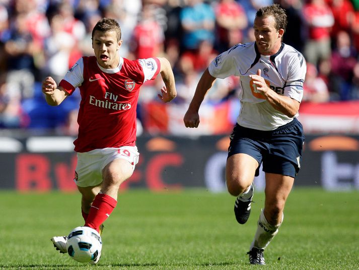 Jack Wilshere í leik gegn Bolton á dögunum.
