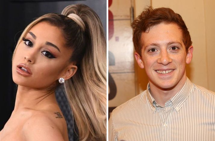 Nýja parið, Ariana Grande og Ethan Slater.