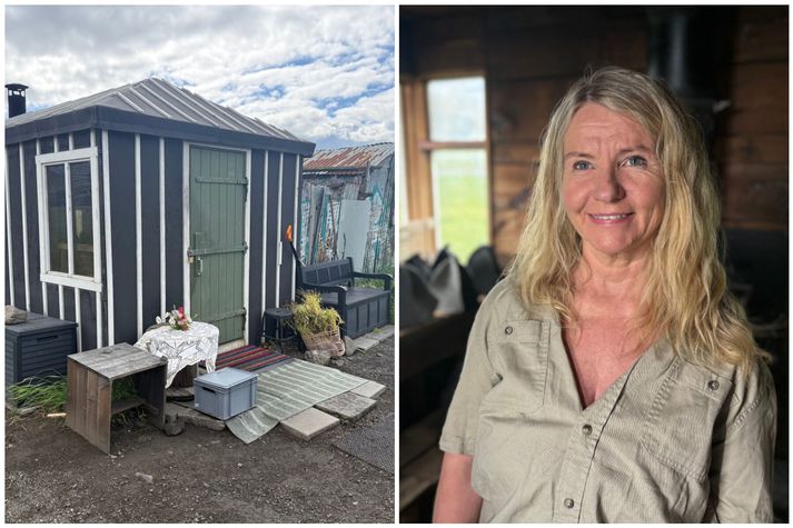 Vala Baldursdóttir er rekstraraðili og eigandi Sækots við Ægissíðu.