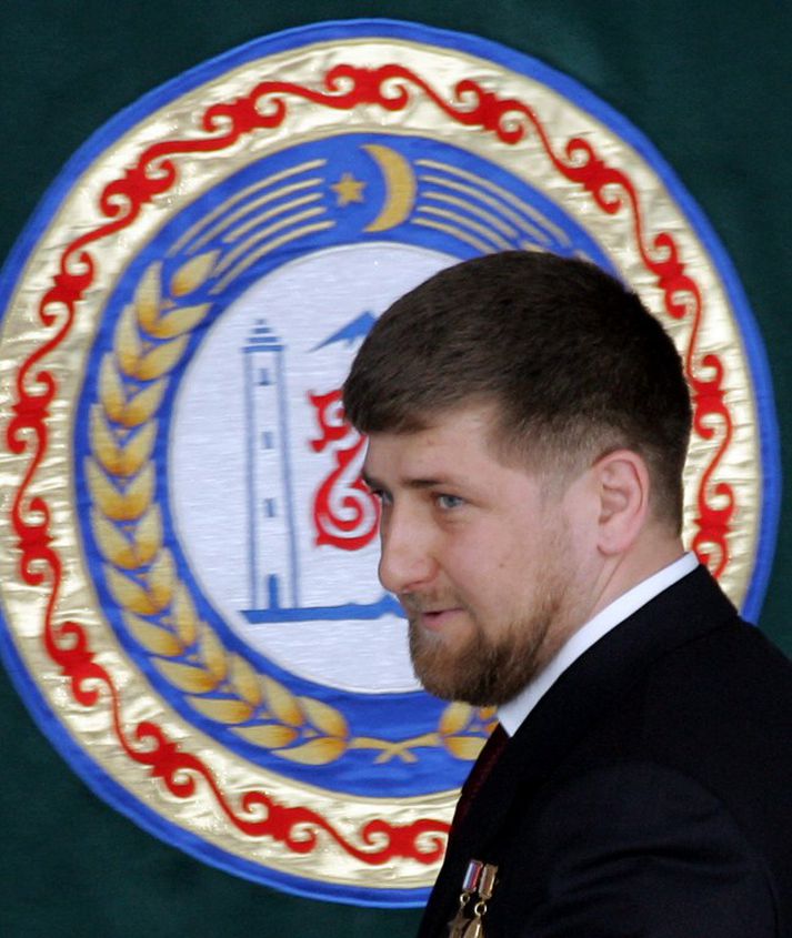 Ramzan Kadyrov, leiðtogi Téténíu.