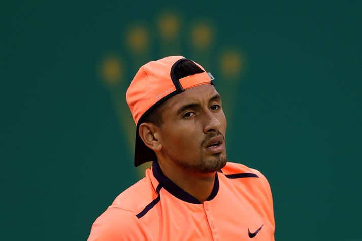 Kyrgios er umdeildur og mörgum finnst hann vera að sóa hæfileikum sínum.