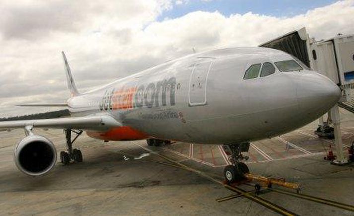 Ein af vélum Qantas.