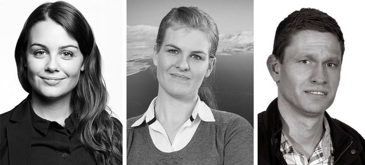 Þau Anna Þórdís Rafnsdóttir, Hildur Ýr Viðarsdóttir og Kjartan Valur Þórðarson hönnuðu kerfi sem á að einfalda lögmönnum störf.