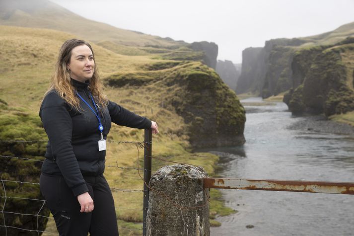 Hanna Jóhansdóttir, landvörður.