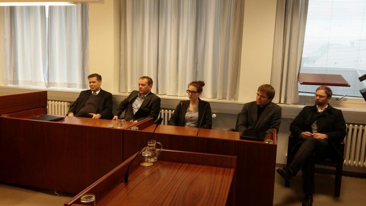 Úr Héraðsdómi í síðustu viku.