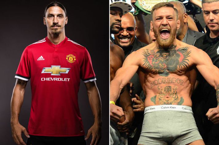 Zlatan Ibrahimovic og Conor McGregor eru báðir fullir sjálfstrausts