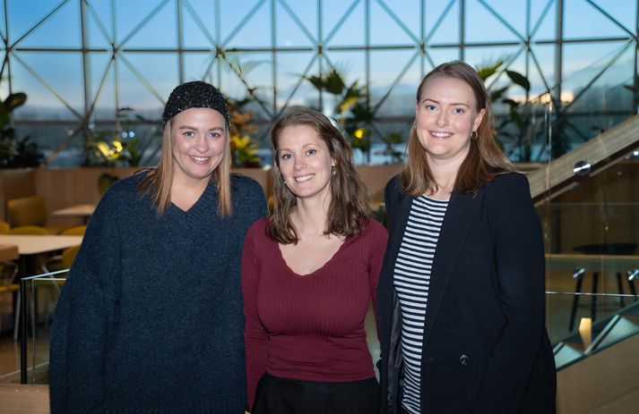 Ása Björk Jónsdóttir, Erna Sigurðardóttir, Kristrún Pétursdóttir eru mannauðsleiðtogar hjá Orkuveitunni