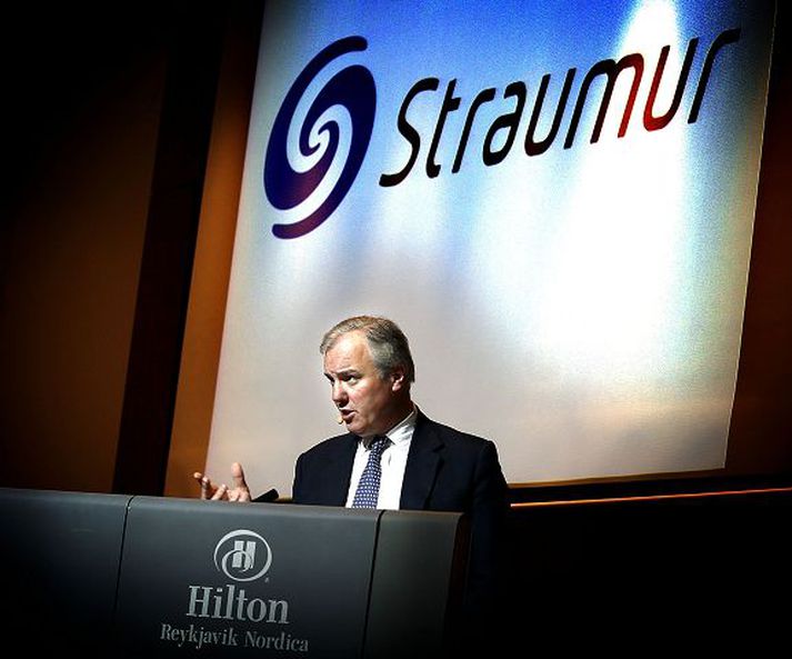 William Fall forstjóri Straums Straumur birtir tölur um afkomu fyrsta ársfjórðungs þessa árs í næstu viku. 