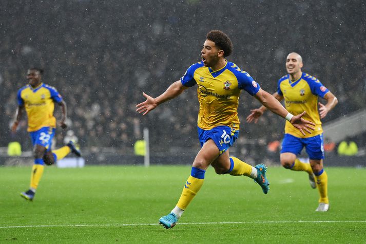 Che Adams skoraði sigurmark Southampton í kvöld.