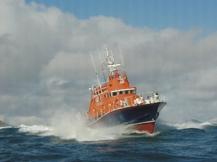 Úr myndasafni: Arun Class björgunarskip Slysavarnarfélagisins Landsbjargar.