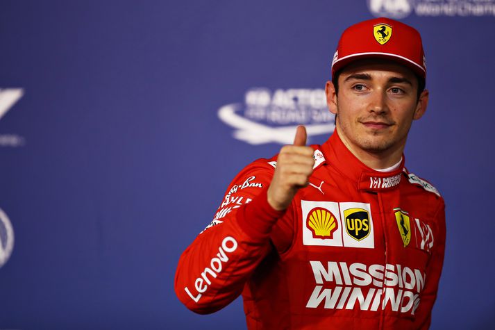 Leclerc er byrjaður að stimpla sig inn hjá Ferrari.