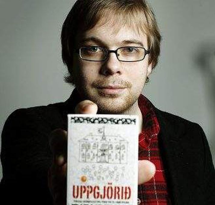 Björn E. Jónsson er einn af mönnunum á bak við nýja kreppuspilið Uppgjörið.