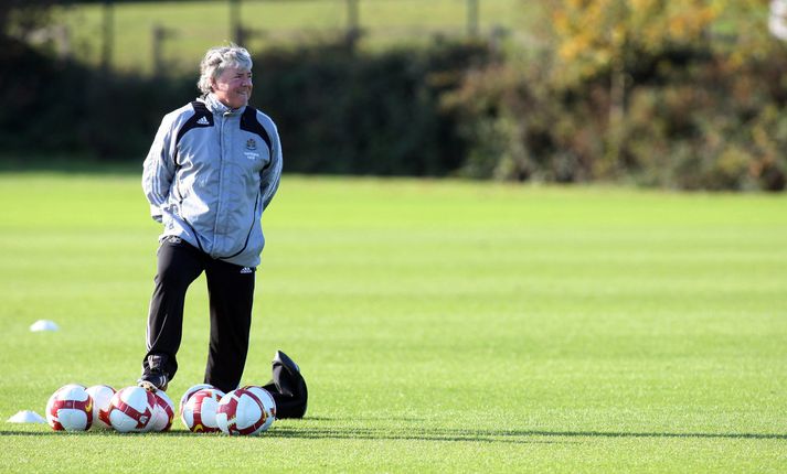 Joe Kinnear þjálfaði Newcastle tímabilið 2008-2009.