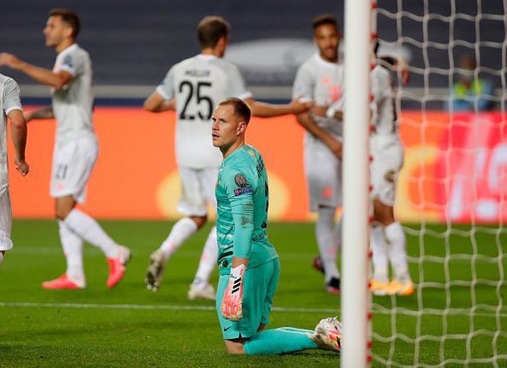 Marc-Andre ter Stegen, markvörður Barcelona, á fast sæti hjá Barcelona á næstu leiktíð.